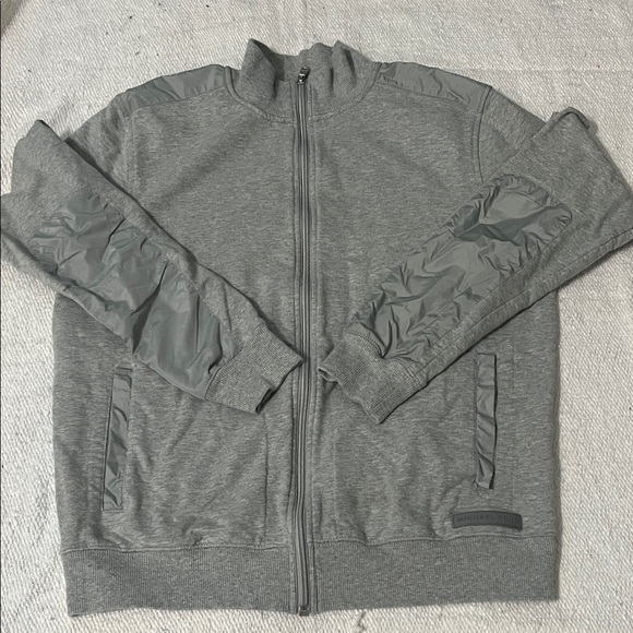 Michael Kors Men's Zip-Up Gray Sweater - Picture 1 of 4